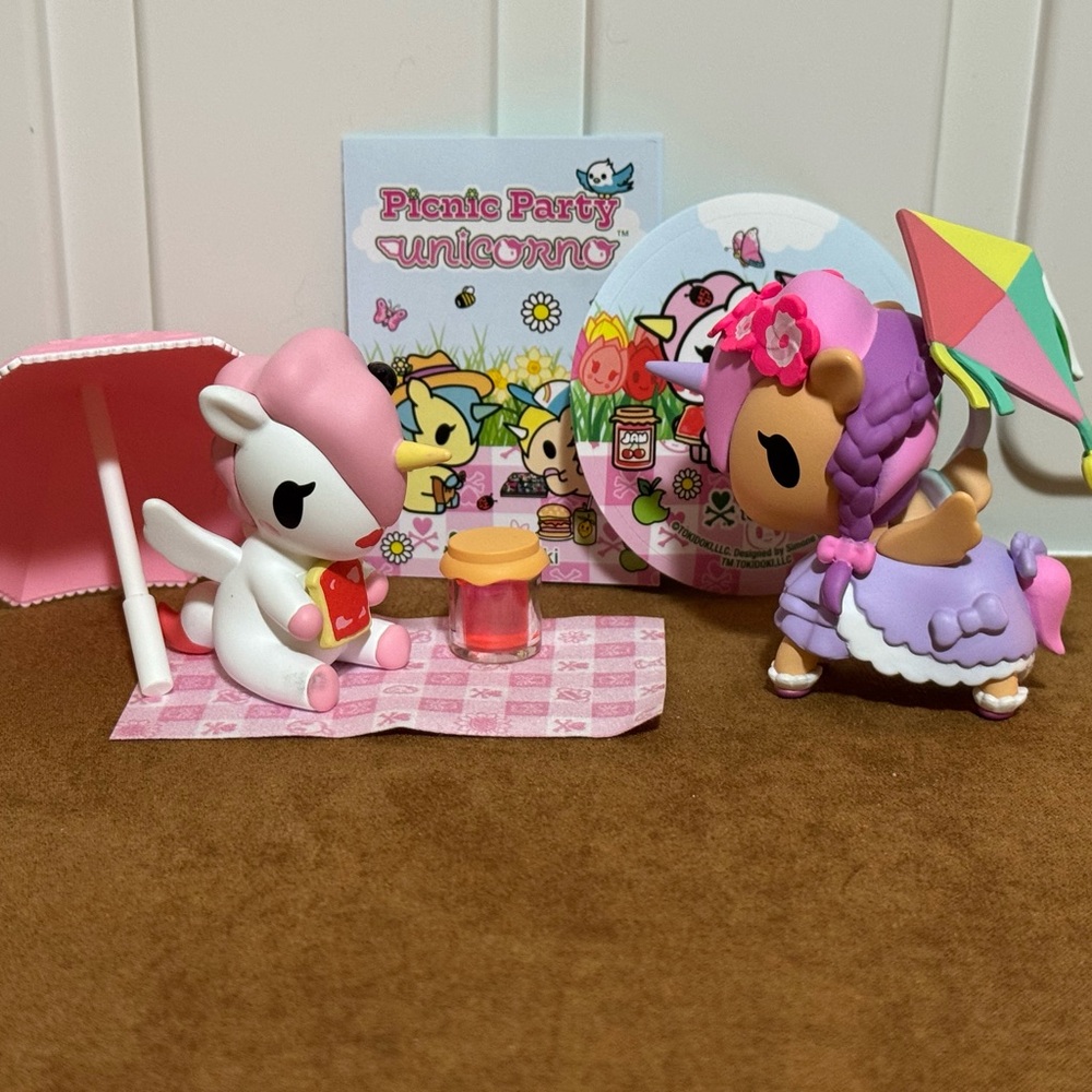 Picnic Party Unicorn Figurines TOKIDOKI